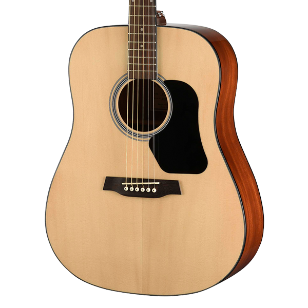 Walden D450 akoestisch gitaar vooraanzicht body