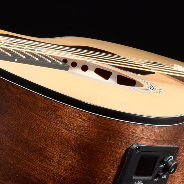 Walden G570ETB akoestisch/elektrisch gitaar bracing