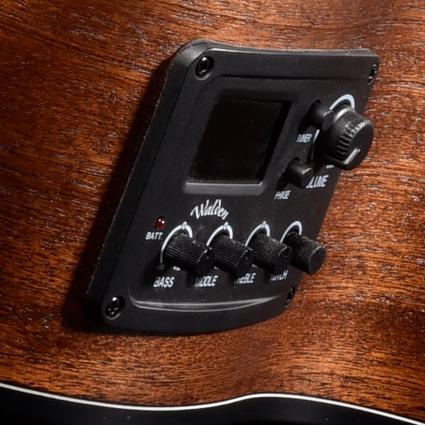 Walden G570ETB akoestisch/elektrisch gitaar elektronica