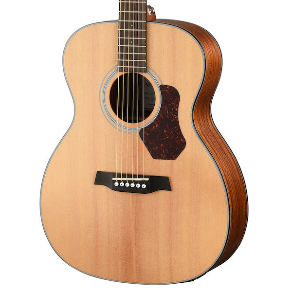 Walden O550E akoestisch/elektrisch gitaar vooraanzicht body