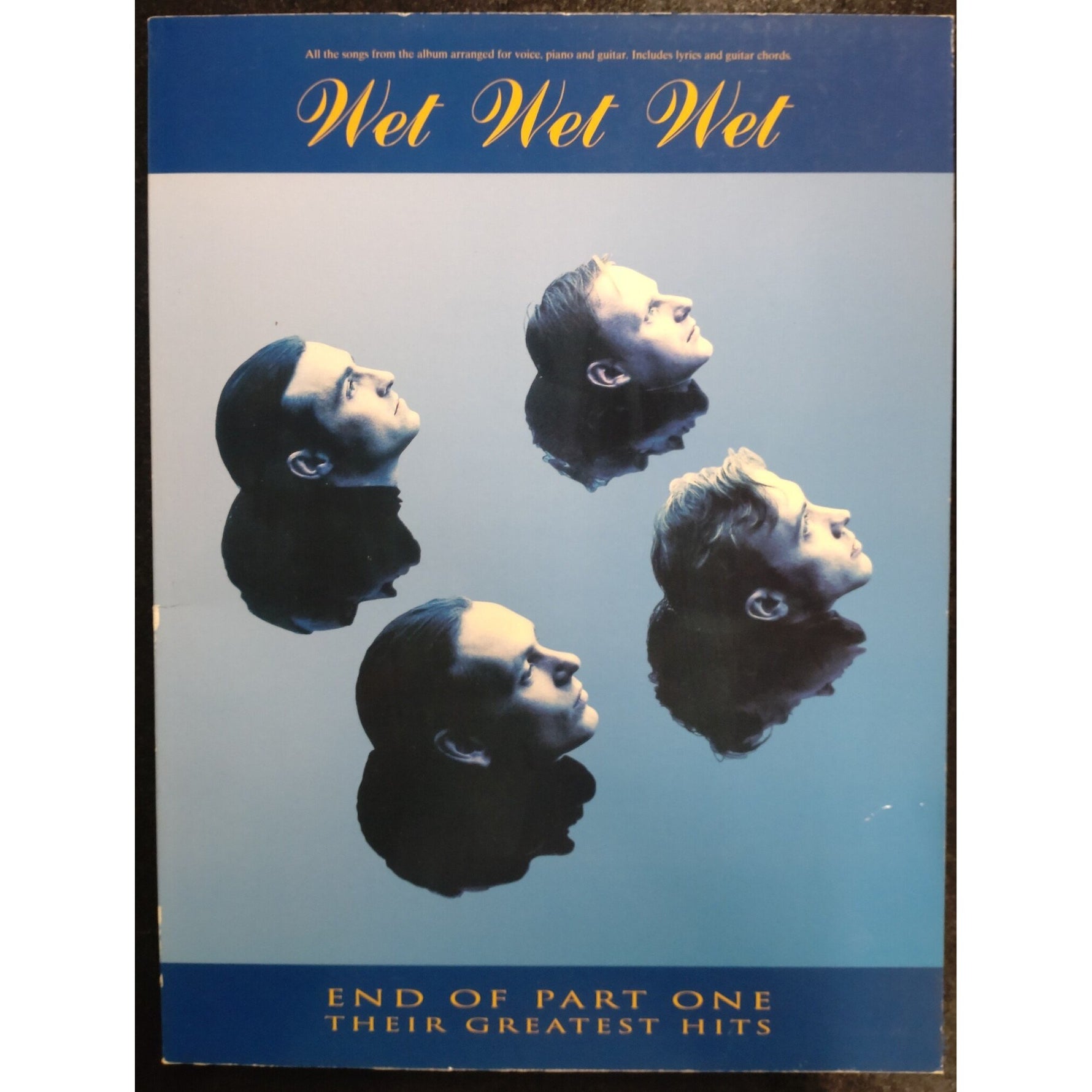 IMP Wet Wet Wet - End of Part One Their Greatest Hits - Piano, Zang en Gitaar