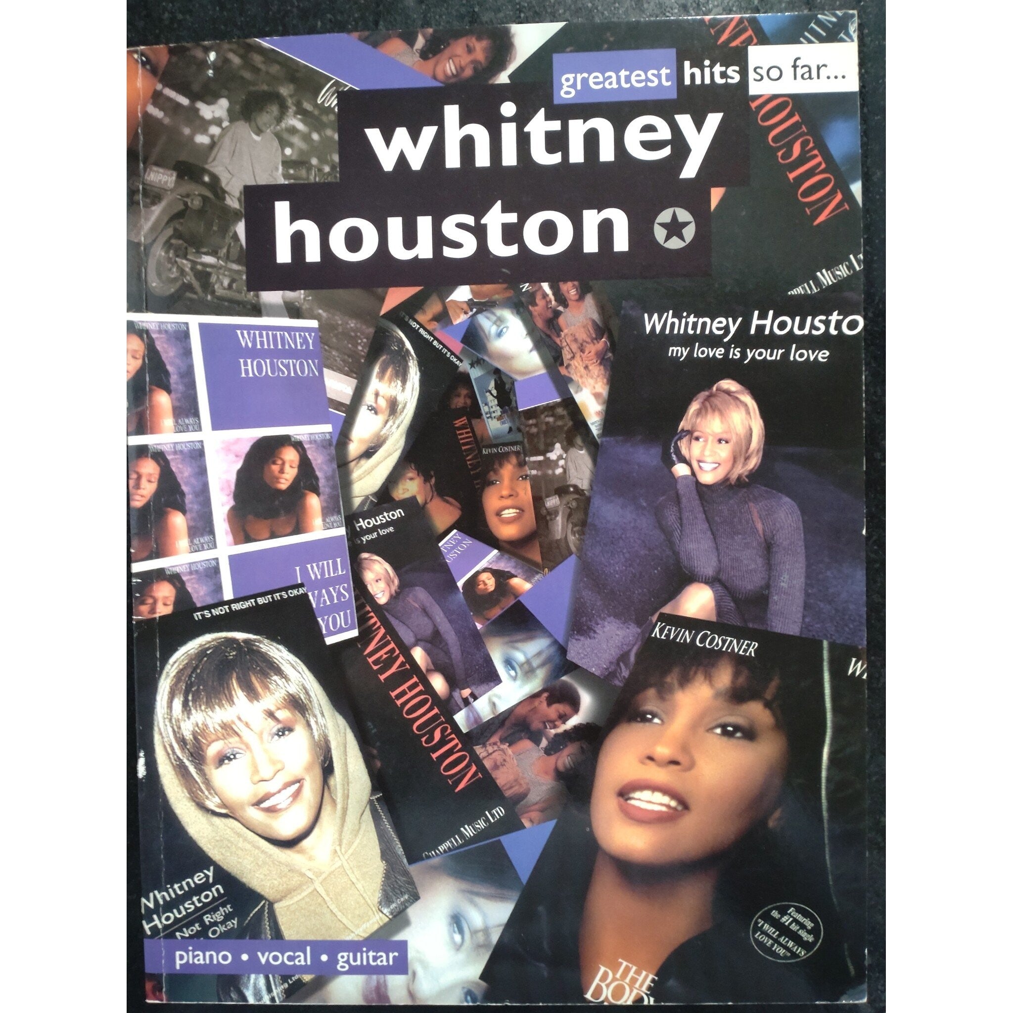 IMP Whitney Houston - Greatest Hits so far... - Piano, Zang en Gitaar
