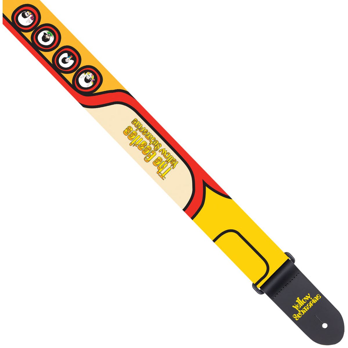 Yellow Submarine gitaar riem - Port Hole