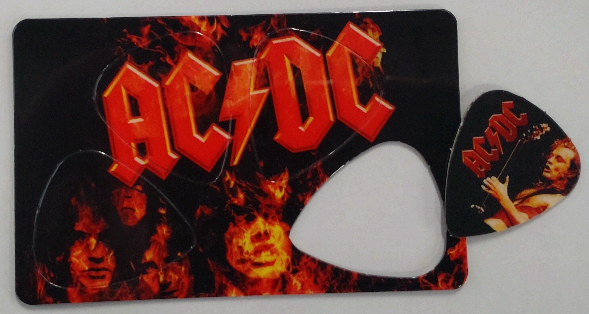 CLX Music AC/DC pick card
