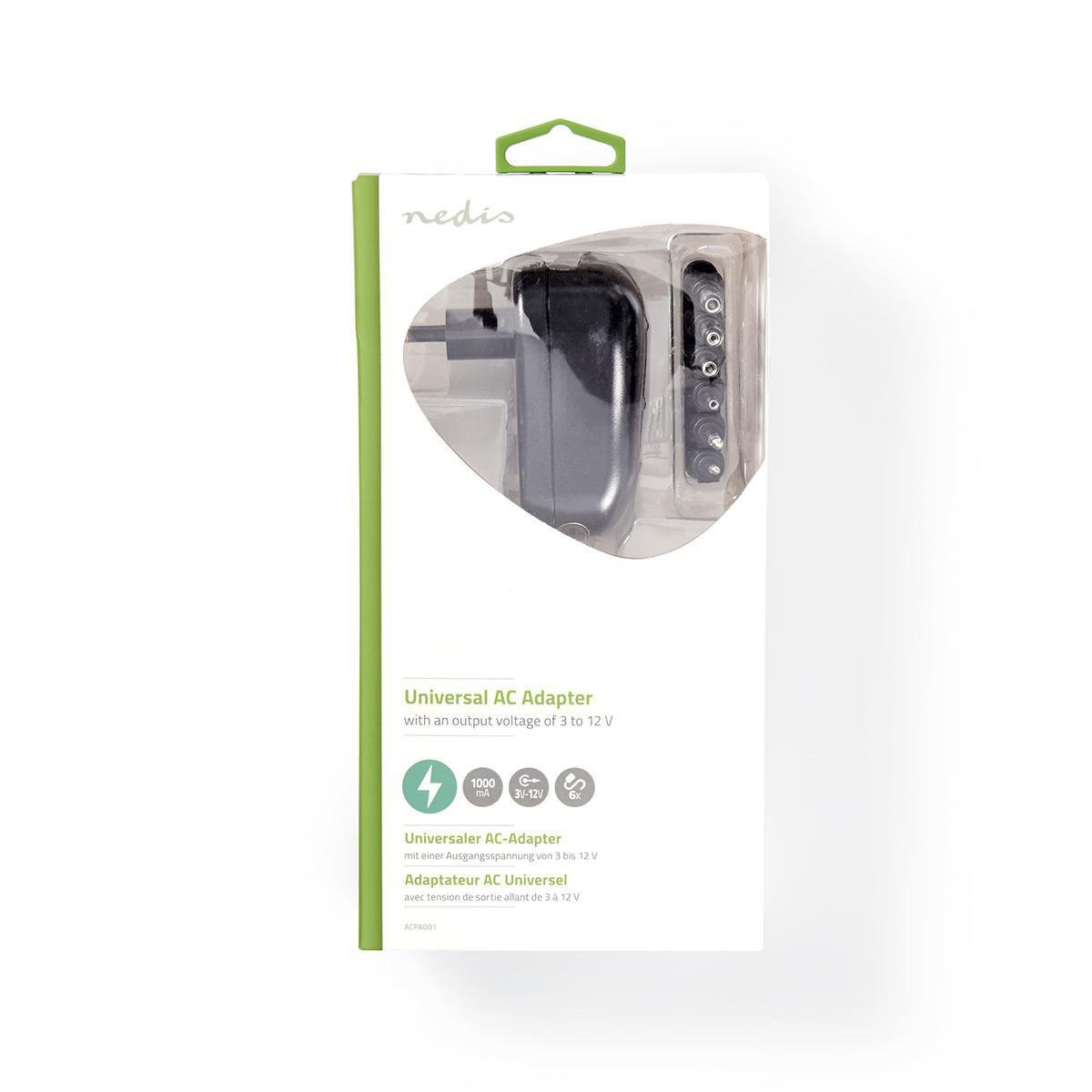 Universele AC Adapter 3 tot 12V