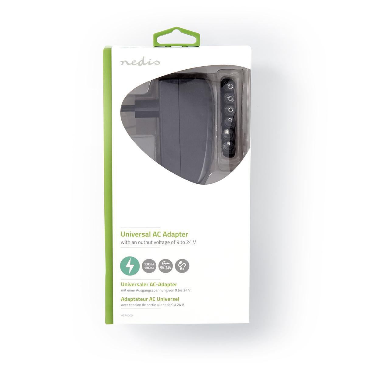 Nedis Universele AC Adapter 9  tot 24V