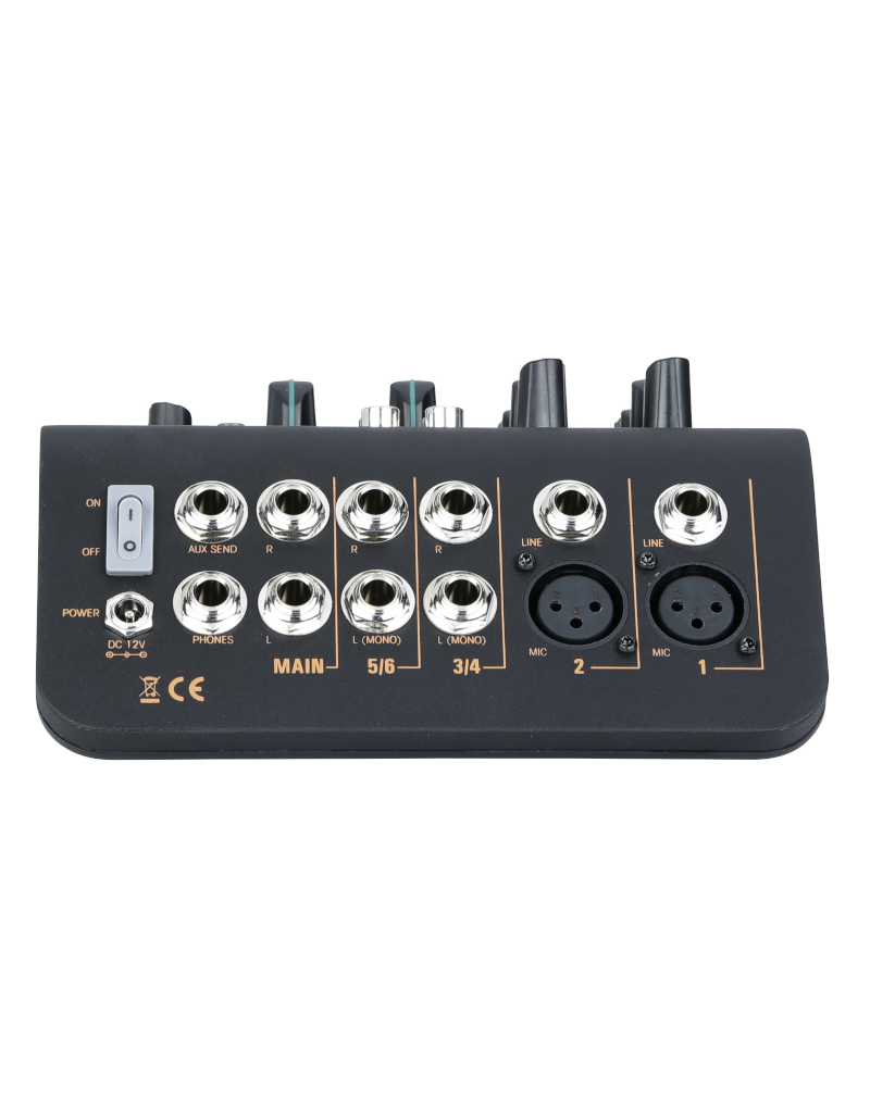 Mi4U 4-kanaals mixer met USB