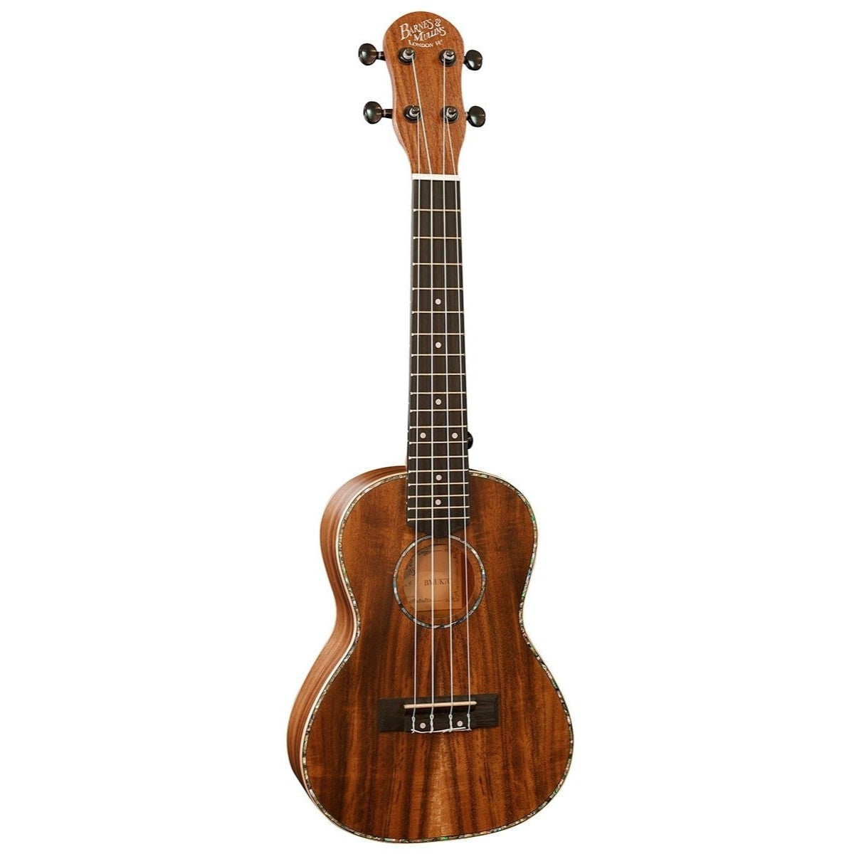 Barnes & Mullins BMUK7C Concert ukulele Koa