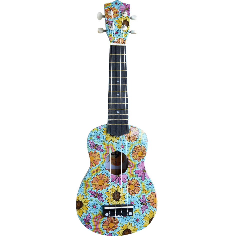 Calista 21 sopraan ukelele flowers-1
