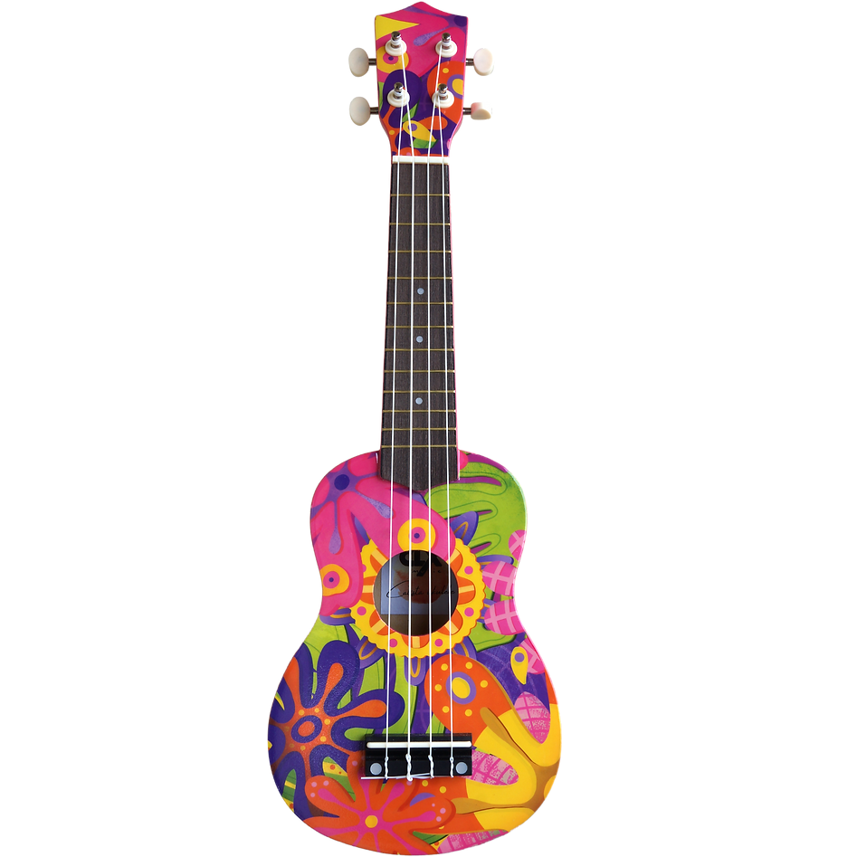Calista 21 sopraan ukelele flowers-2