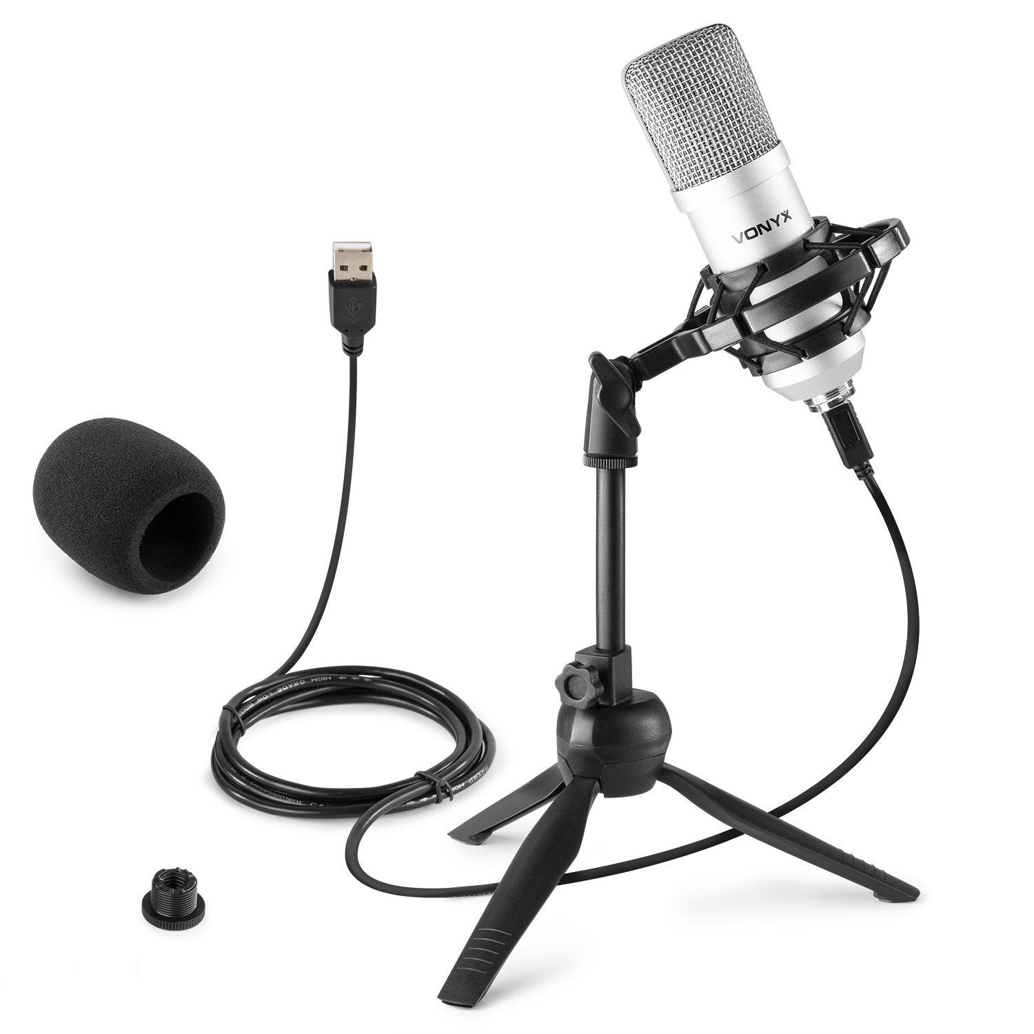 CM300S USB microfoon zilver