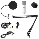 CMS300S USB microfoon set zilver