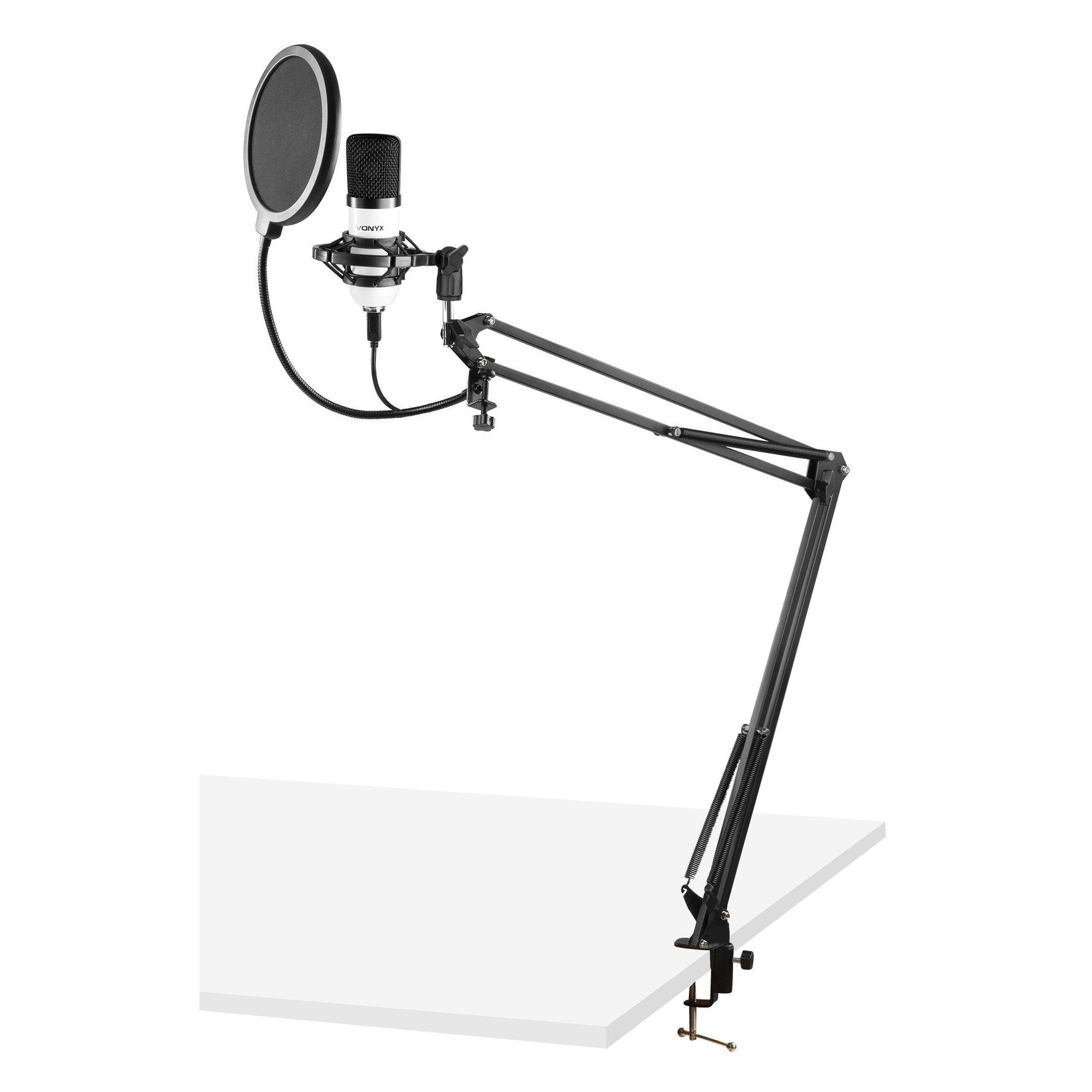 CMS300W USB microfoon set wit