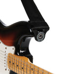 50BAL00 Auto Lock nylon gitaar riem zwart
