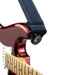 50BAL10 Auto Lock nylon gitaar riem blauw