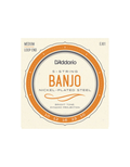 D'addario EJ61 5-string medium banjo strings 010-023 