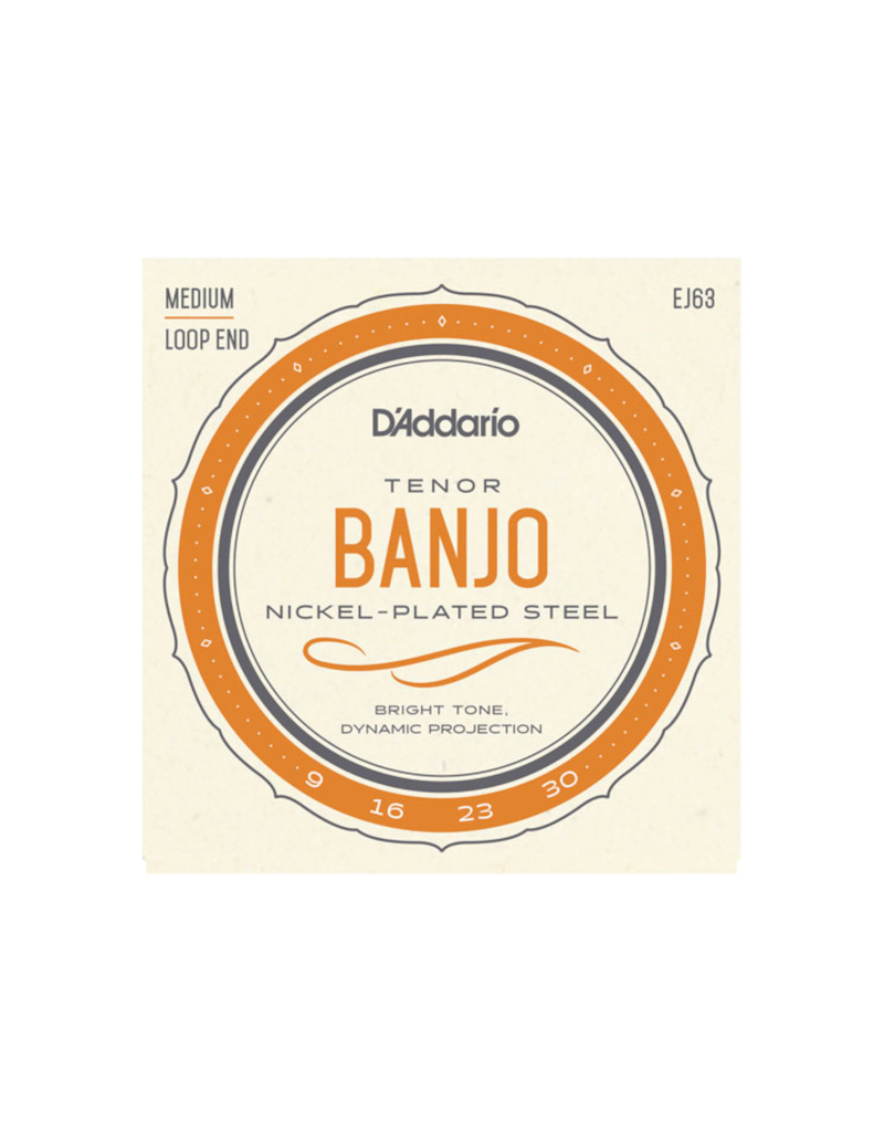 D'addario EJ63 Light Tenor banjo strings 009-030