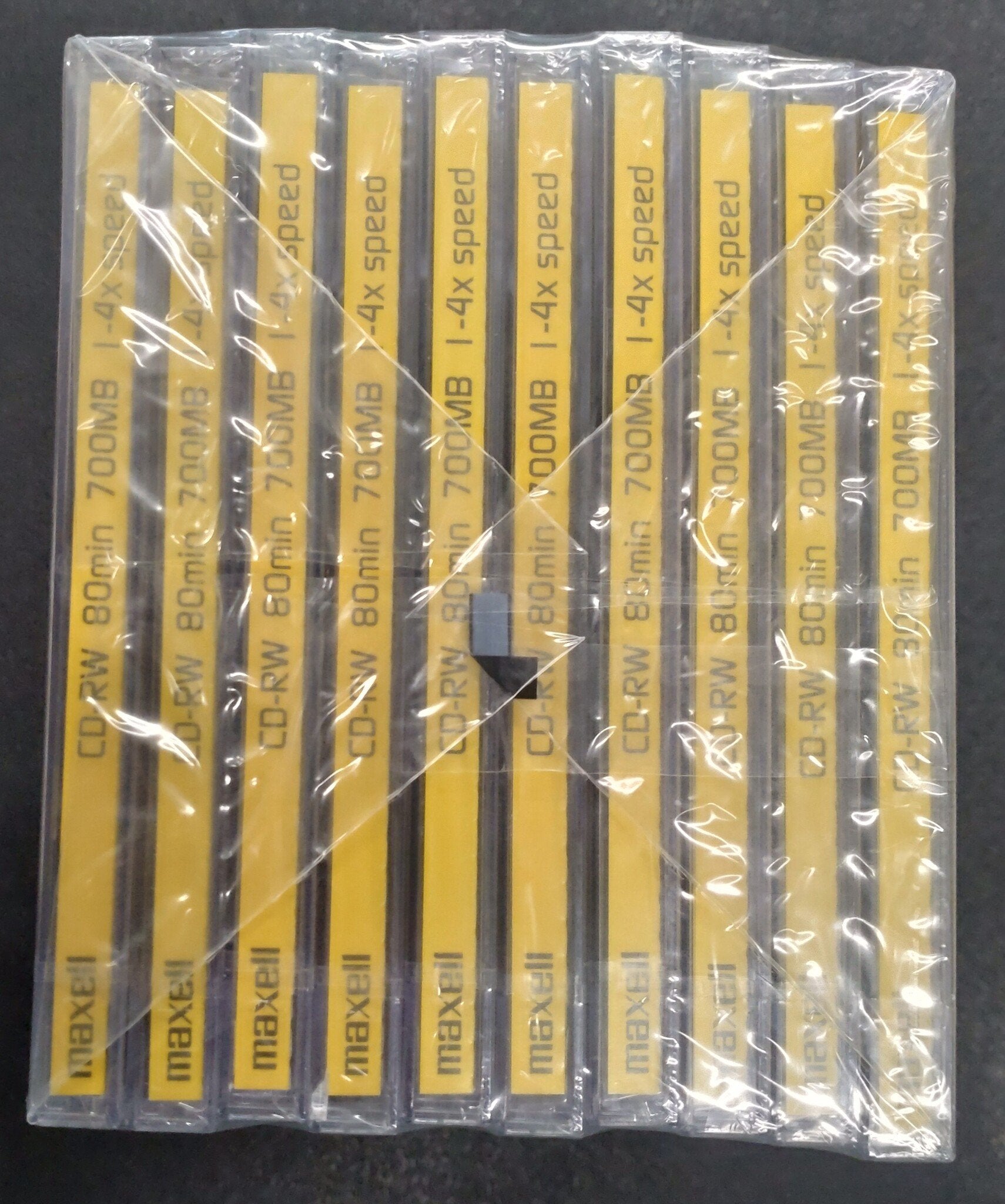 CD-RW 700MB - 80 MIN (10 Pack)