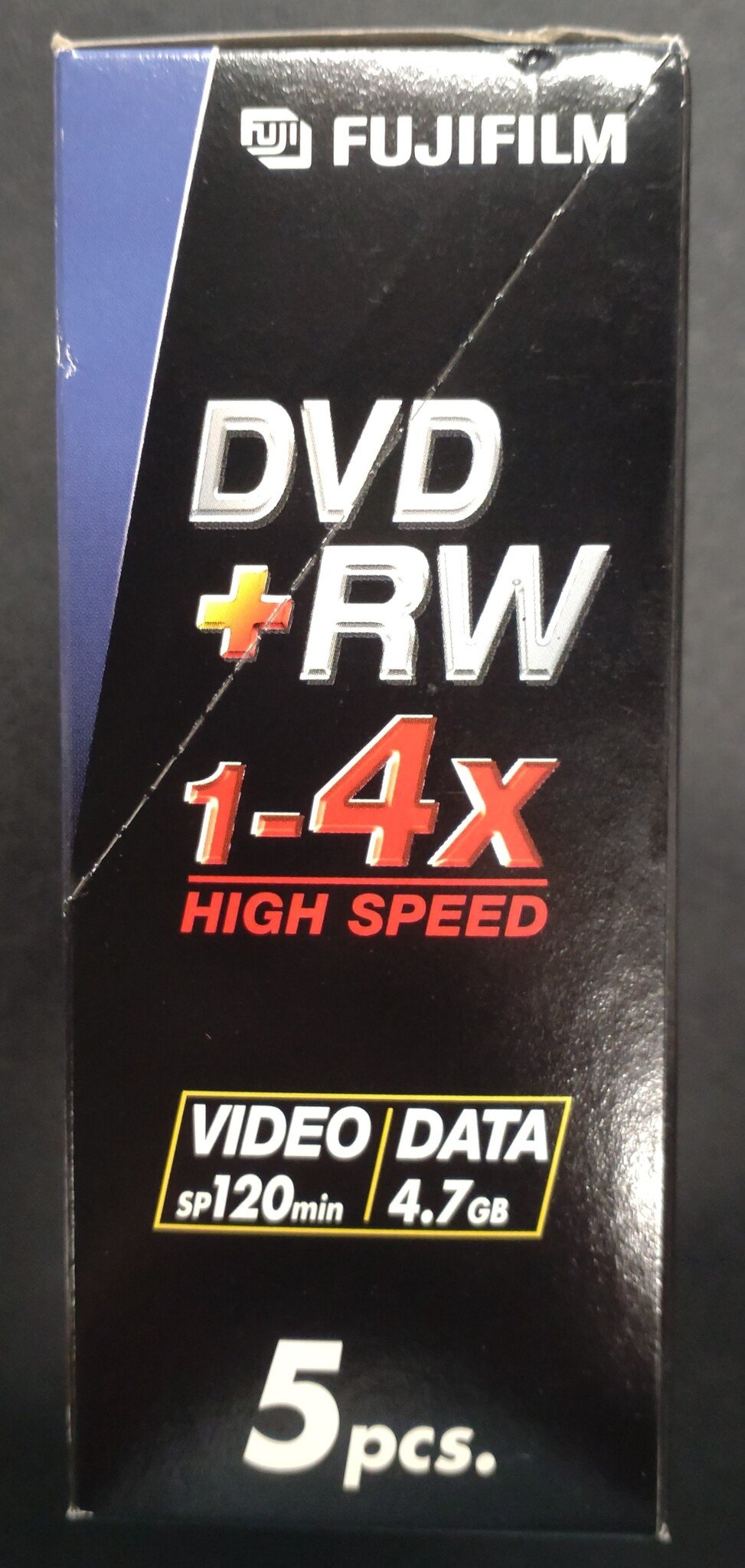 DVD+RW 4,7 GB (5 Pack)
