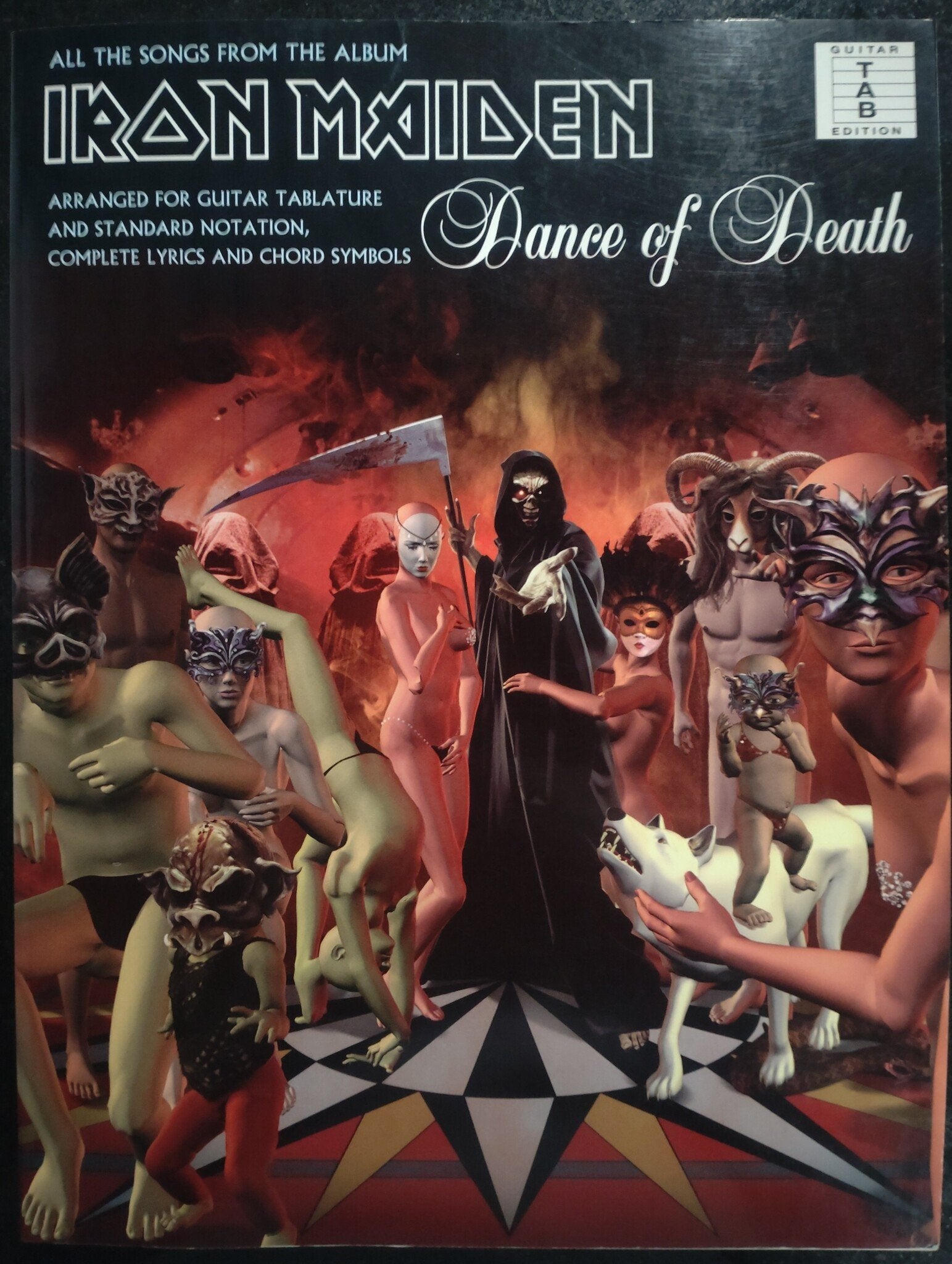 Hal Leonard Dance of Death - Iron Maiden - Gitaar met tablatuur en Zang