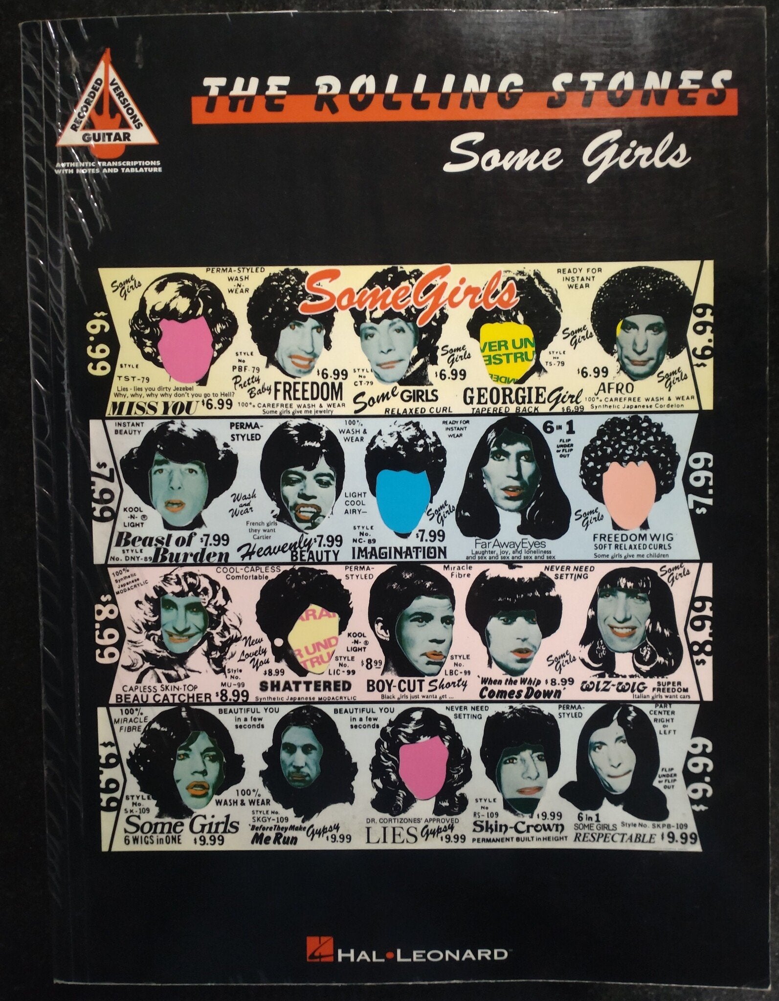 Hal Leonard The Rolling Stones - Some Girls - Guitar with tablature