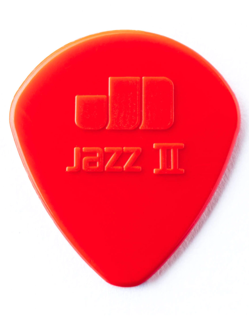 Jazz II nylon gitaar plectrum rood