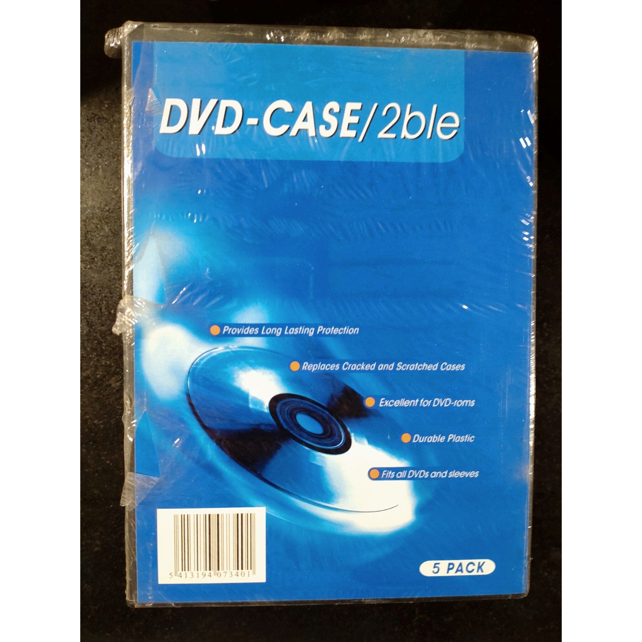 DVD Beschermdoosje zwart