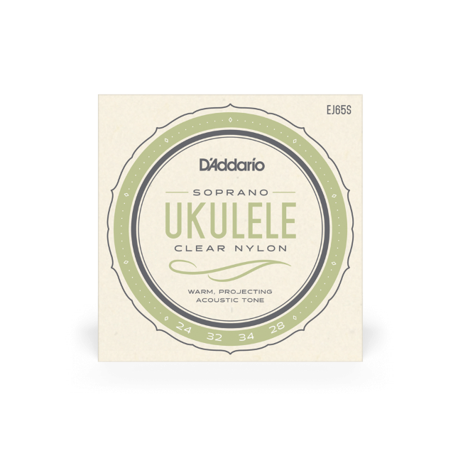 EJ65S Clear nylon sopraan ukelele snaren