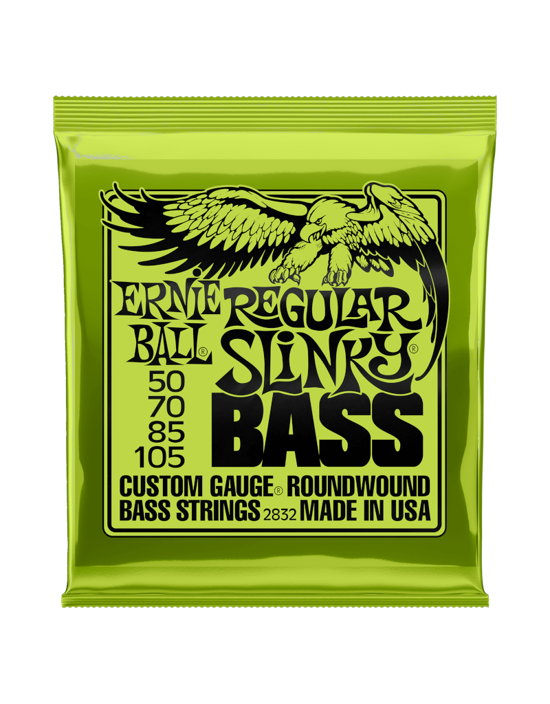 Ernie Ball 2832 Regular Slinky Bass Guitar Strings 050-105