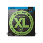 D'addario EXL165-5 Long scale 5-string bass guitar strings 045-135