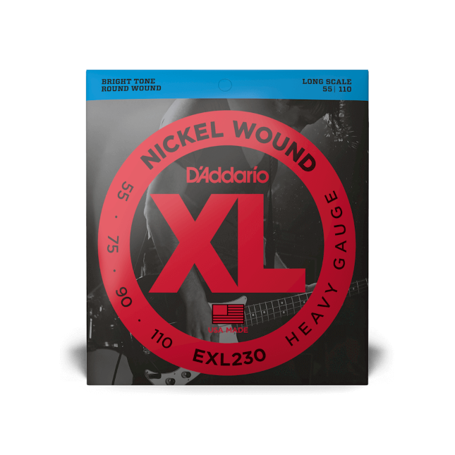 EXL230 Long scale basgitaar snaren 055-110