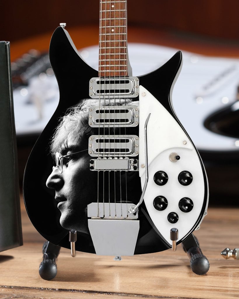 John Lennon Tribute  Miniatuur gitaar Radio Days