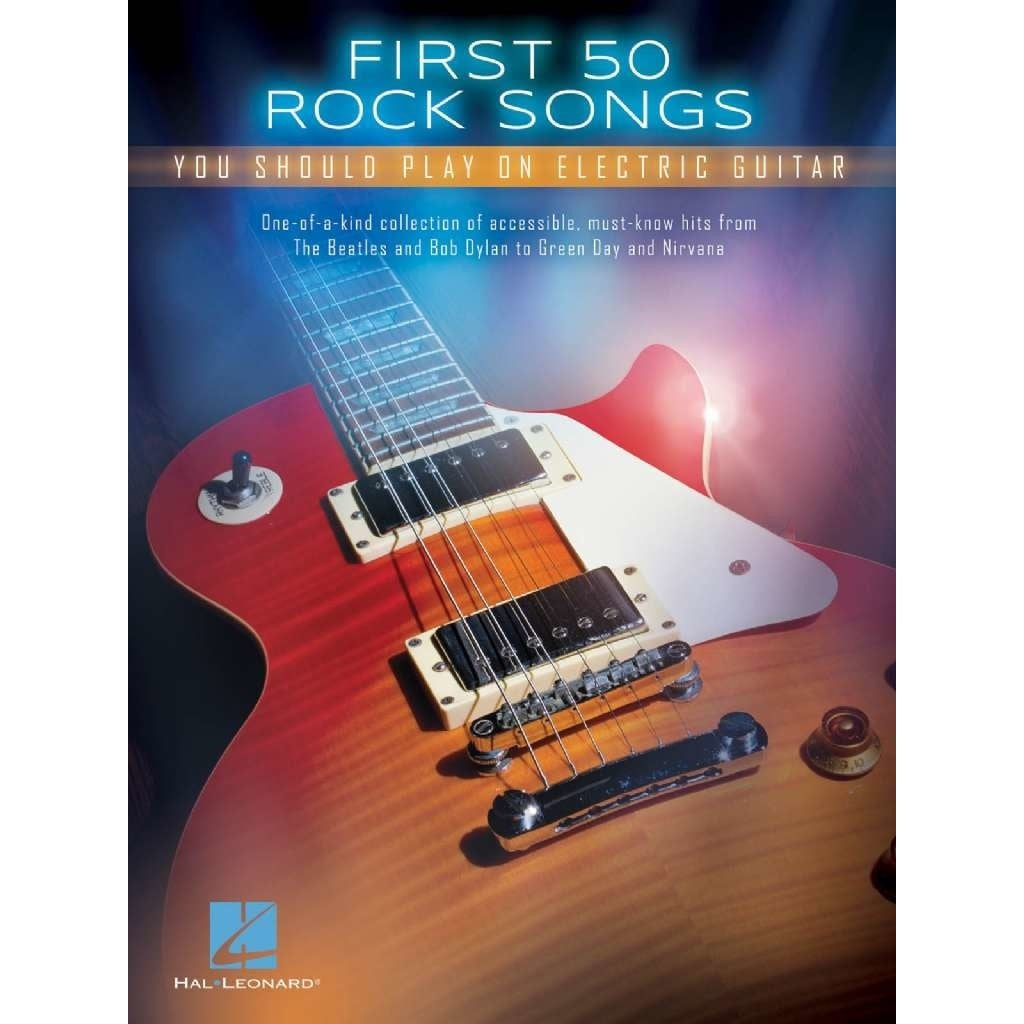 First 50 Rock Songs electric guitar