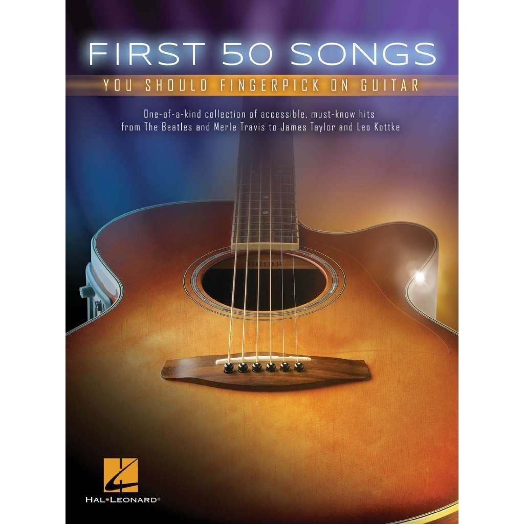 First 50 Songs fingerpick on gitaar