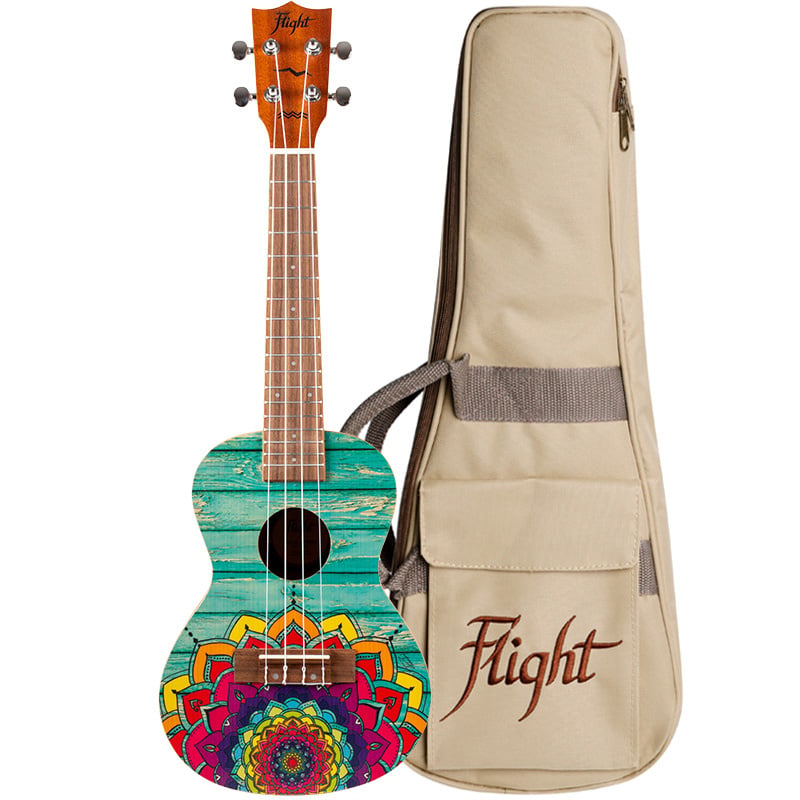 Flight AUC-33 Mansion concert ukulele