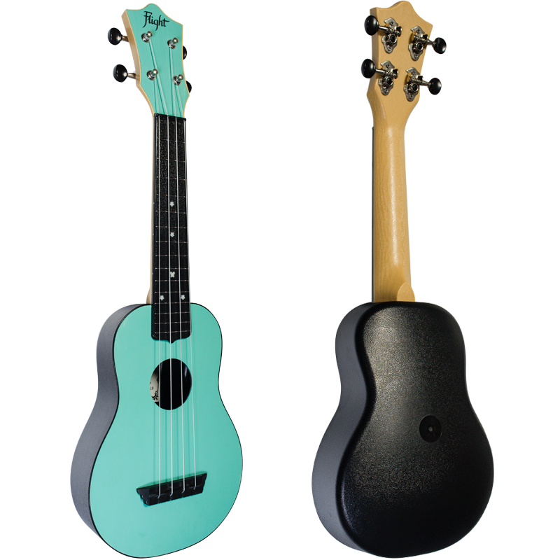 TUS35 Travel licht blauw sopraan ukelele