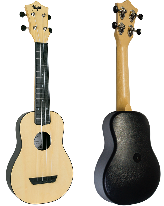 TUS35 Travel naturel sopraan ukelele