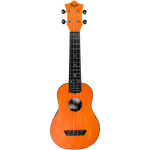 TUS35 Travel oranje sopraan ukelele