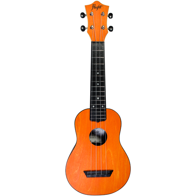 TUS35 Travel oranje sopraan ukelele