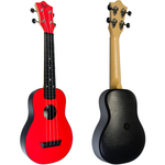 TUS35 Travel rood sopraan ukelele