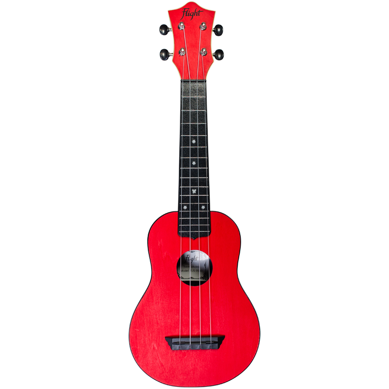 TUS35 Travel rood sopraan ukelele