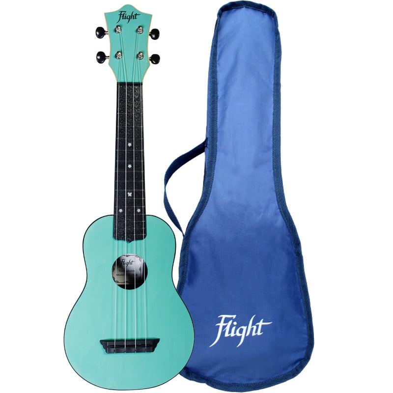 TUS35 Travel licht blauw sopraan ukelele