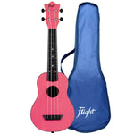 TUS35 Travel roze sopraan ukelele
