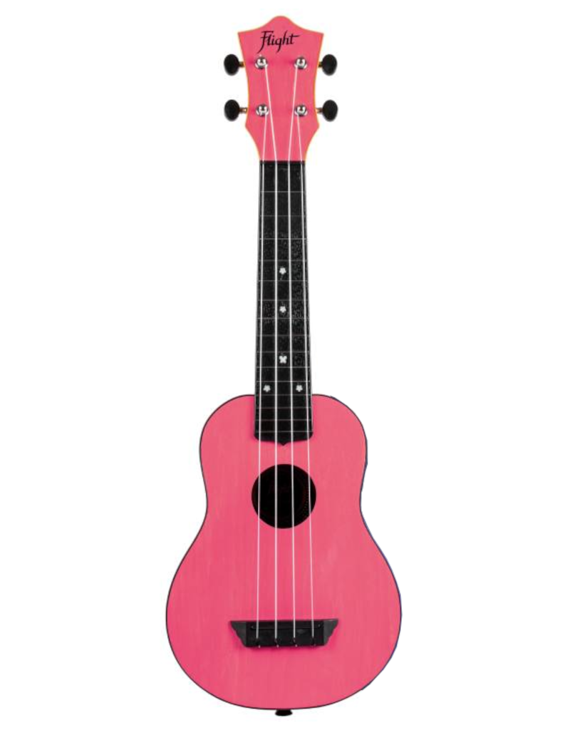 TUS35 Travel roze sopraan ukelele