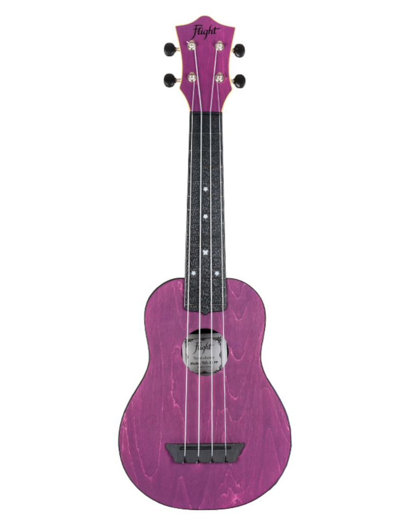 TUS35 Travel paars sopraan ukelele