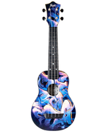 TUS40 Travel graffiti sopraan ukelele