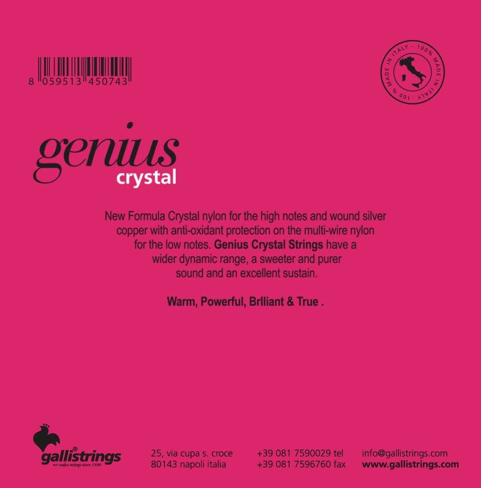 Genius Crystal klassieke gitaar snaren