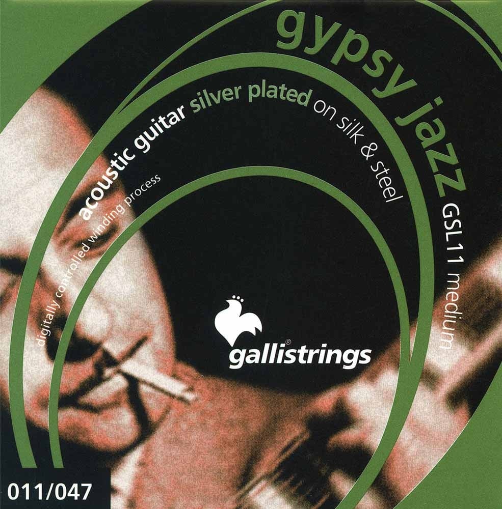 GSL11 Gypse Jazz Silk & Steel medium