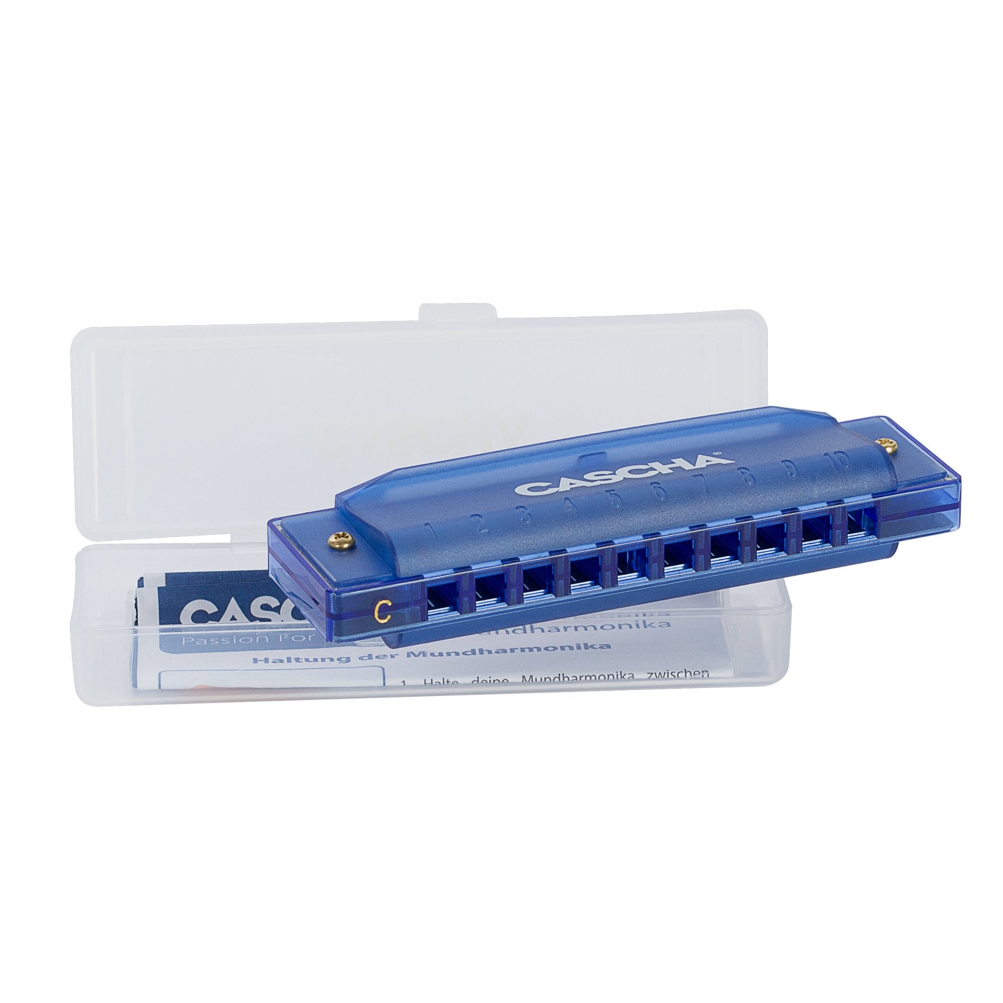 Fun blues mondharmonica blauw