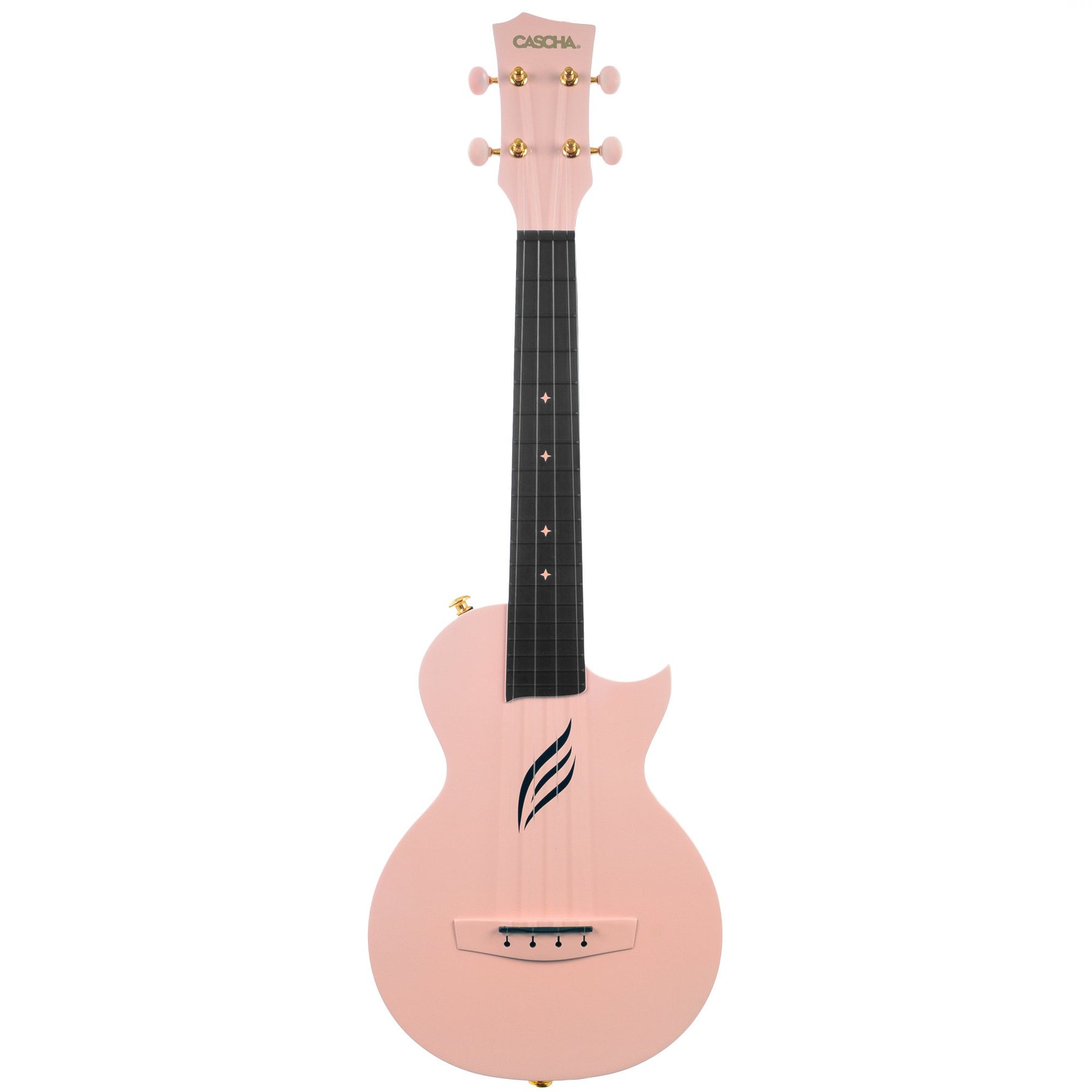 HH2288 Carbon fibre roze concert ukelele